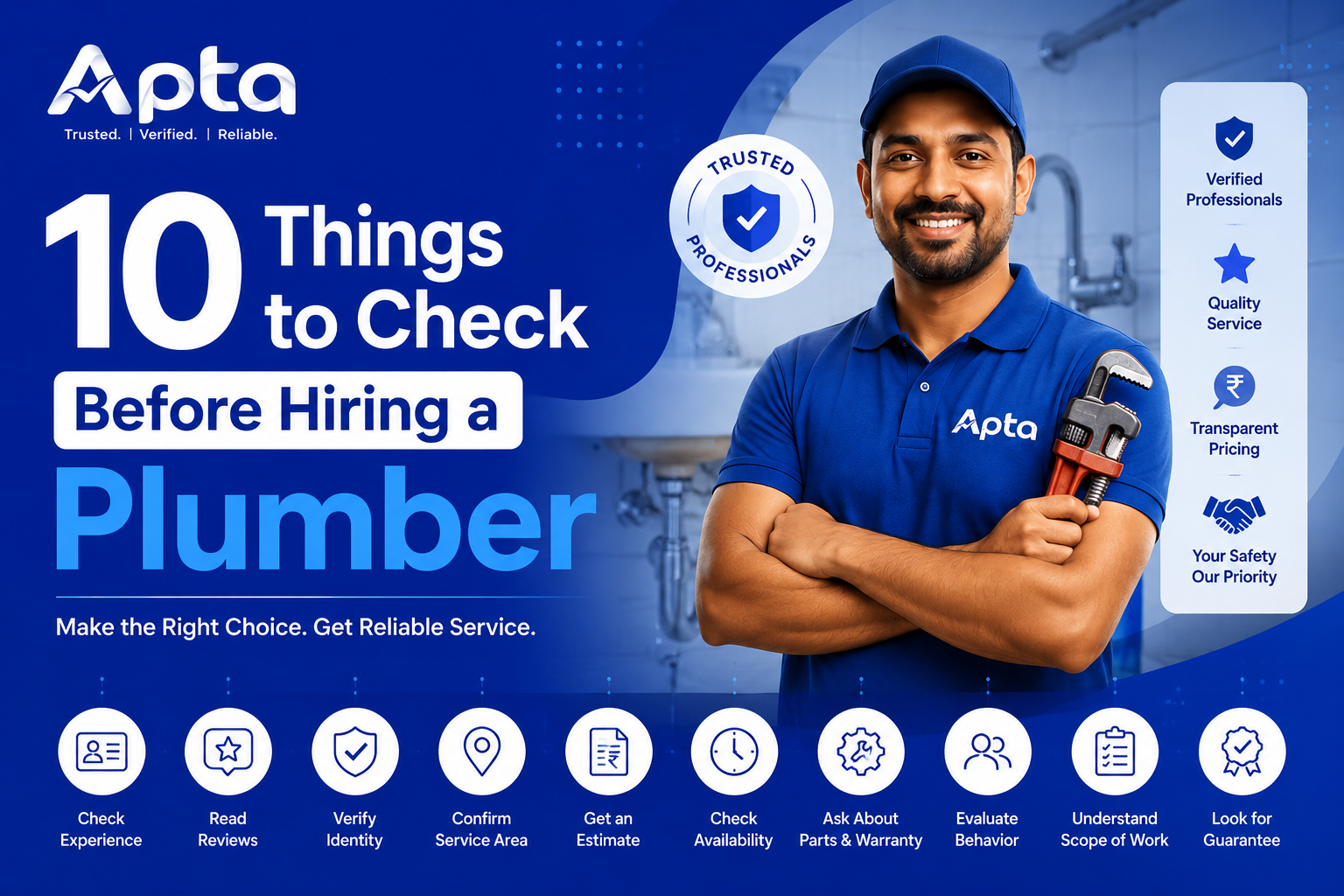 10 Things to Check Before Hiring a Plumber