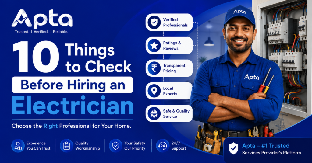 10 Things to Check Before Hiring an Electrician