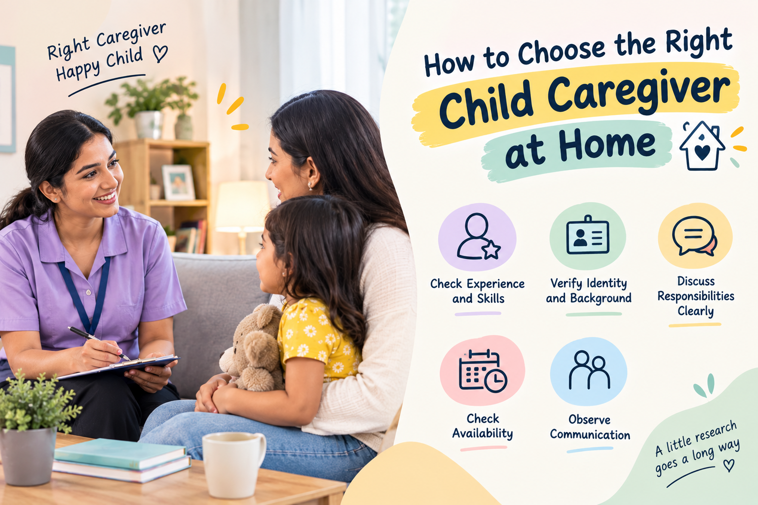 Choosing the Right Child Caregiver at Home