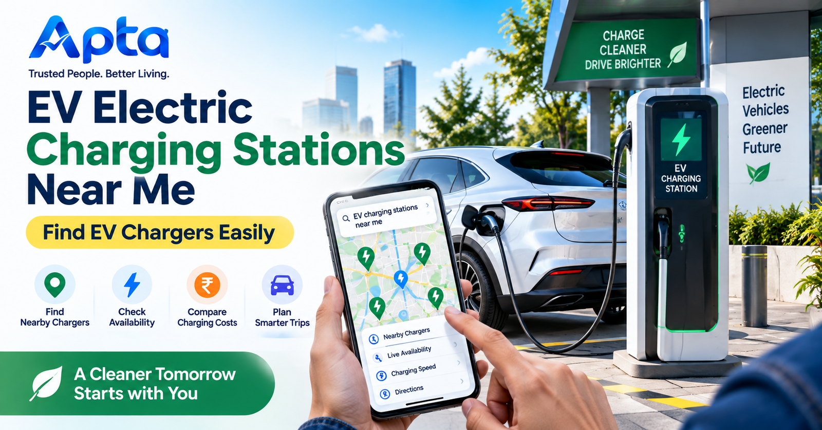 EV Electric Charging Stations Near Me | Find EV Chargers Easily