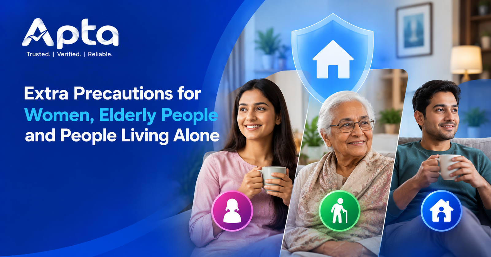 Extra Precautions for Women Elderly People and People Living Alone - Service Provider at Home Near Me Extra Precautions for Women, Elderly People and People Living Alone
