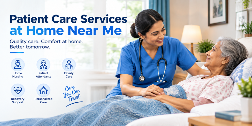 Patient care services at home near me