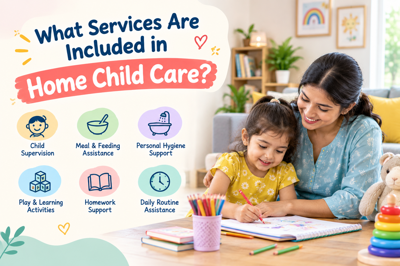 Services Included in Home Child Care