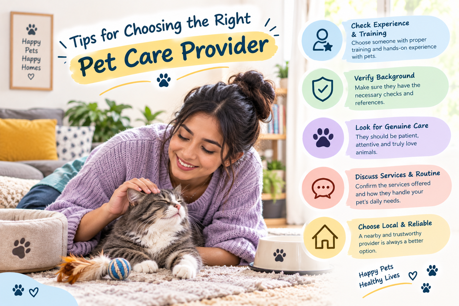 Tips for Choosing the Right Pet Care Provider
